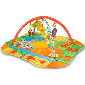 Tapis d&rsquo;éveil avec 8 jouets