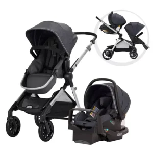POUSSETTE PIVOT XPAND GOLD GRIS ROAN – EVENFLO