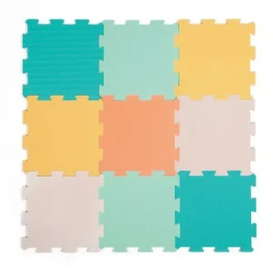 TAPIS Dalles unies Pastel -LUDI