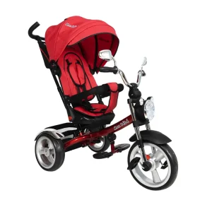 TRICYCLE HARELY MUSICAL ET LUMINEUX ROUGE – MON BEBE
