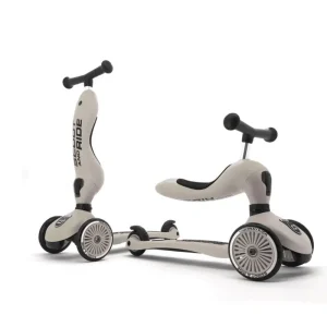 SCOOT & RIDE – TROTTINETTE HIGHWAYKICK 1 – ECRU BEIGE