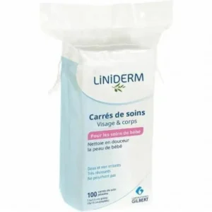 Carrés de soin visage & corps 100 carrés – Gilbert