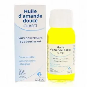 Huile d&rsquo;Amande Douce 60ml – Gilbert