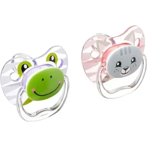 Dr Brown’s Sucette 0-6m Cat & Frog Lot de 2
