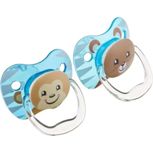 Dr Brown’s Sucette 6-18m Bear & Monkey – Boy Lot de 2