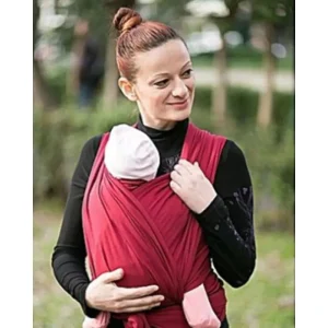 Echarpe de Portage Bébé Neko – Bordeaux