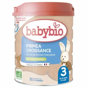 Babybio Lait Infantile Primea 3ème Âge 800g – Dès 10mois