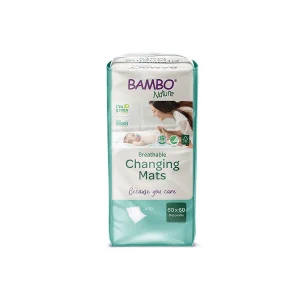 Carrés à Langer Bambo Nature – 60×60 cm