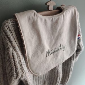 Le Bavoir naissance Ecru