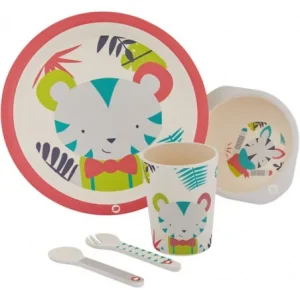 Set Repas Bamboo Jungle Vibes Bébé Confort