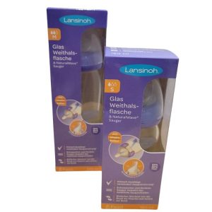 Biberon en verre LANSINOH