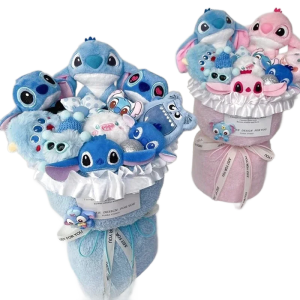 Fleur Stitch Bleu Rose