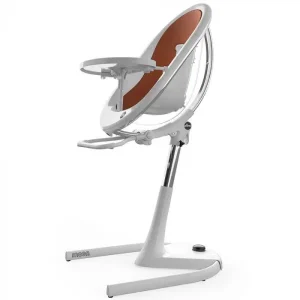 Chaise haute bébé Moon 2G White / Chrystal