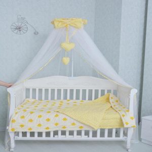 Ciel De Lit Bébé Coeur