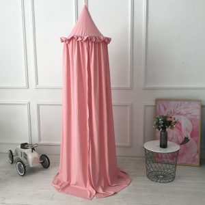 Ciel De Lit Bébé Dôme Rose