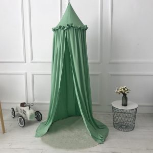 Ciel De Lit Bébé Dôme Vert