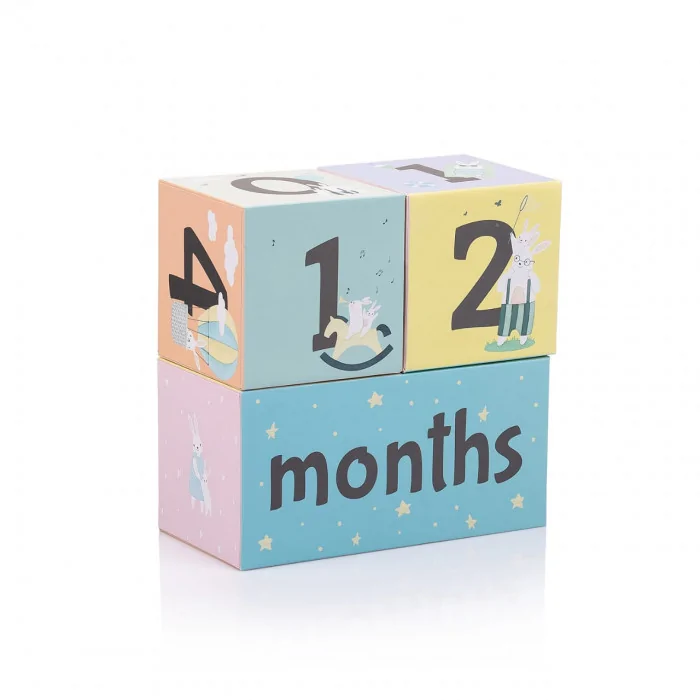 Cubes âge souvenirs Grossesse Naissance et Anniversaire