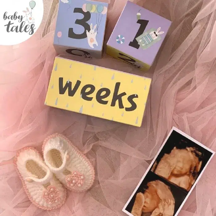 Cubes âge souvenirs Grossesse Naissance et Anniversaire – Image 2
