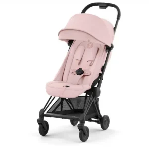 Poussette Coya Matt Black / Peach Pink – Cybex