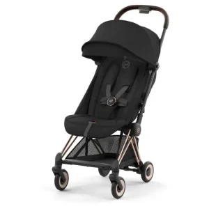 Poussette Coya Rose gold – Sepia Black – CYBEX