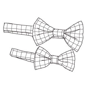 Noeud papillon personnalisable