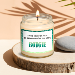 Bougie – j’avais besoin de rien mais j’ai quand même pris cette bougie