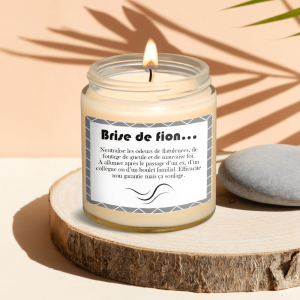 Bougie – brise de fion