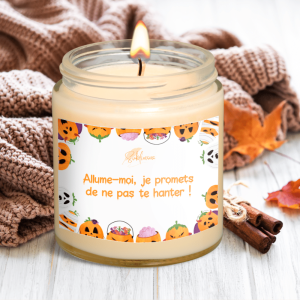Bougie Halloween – je promets de ne pas te hanter