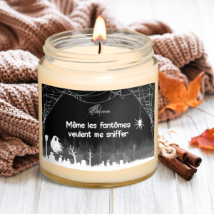 Bougie Halloween – même les fantômes veulent me sniffer