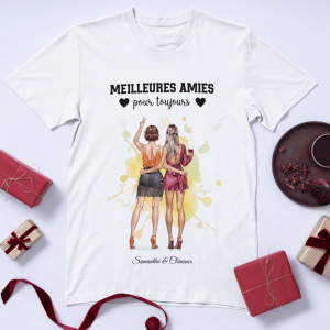 T-shirt – meilleures amies pour toujours