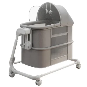 Lit Cododo Électrique 4-en-1 avec Bluetooth – Gris Foncé