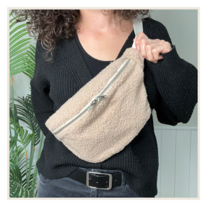 Les sacs banane à BOUCLETTES (plusieurs coloris au choix)