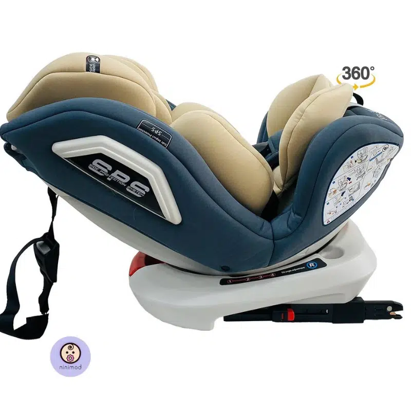 Siège auto Isofix 360 beige – Burbay – Image 3
