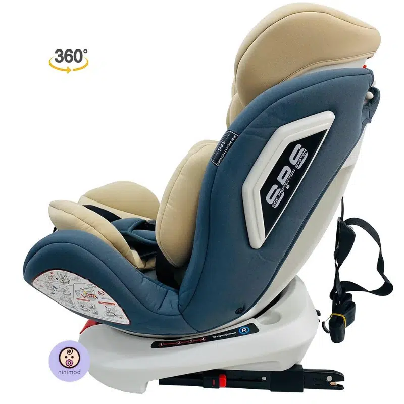 Siège auto Isofix 360 beige – Burbay – Image 4