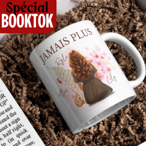 Mug Jamais plus – Booktok – Bookinsta
