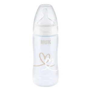 Biberon NUK First Choice+ 300 ml – Silicone 0-6 mois anti-colique