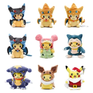 Peluche Pikachu Déguisé