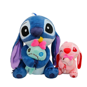 Peluche Stitch Et Scrump