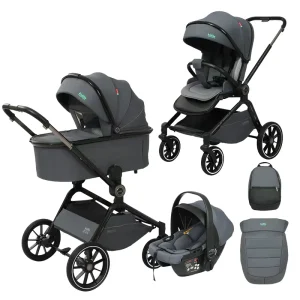 Poussette Trio Kidilo – Gris