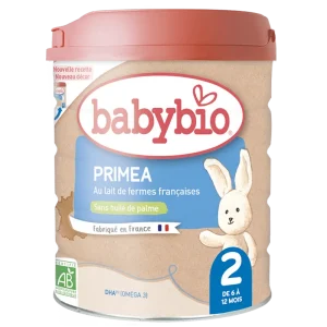 BabyBio Primea 2 lait de suite Bio 6-12 mois 800g