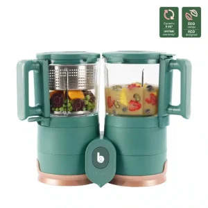 Robot Cuiseur Nutribaby Glass Green Forest – Babymoov