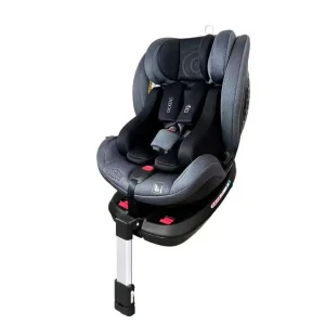 Siège auto I-Size Dickens Fix gris ASALVO