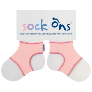 SOCK ONS Sure-chaussettes rose
