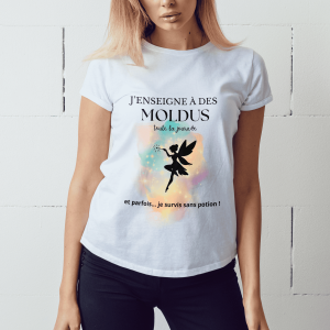 T-shirt – j’enseigne à des moldus