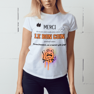 T-shirt – merci de ne pas avoir vendu notre enfant