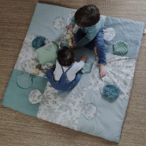 Le tapis d&rsquo;éveil bleu