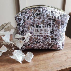 Trousse de toilette matelassée liberty