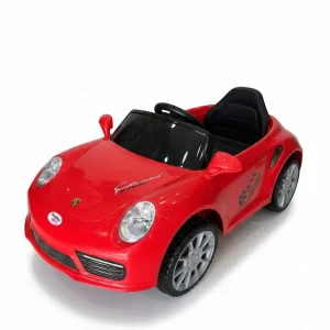 Voiture électrique enfant Porsche Style 12V – Rouge